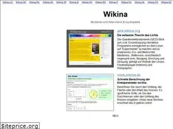 Sites similar to wikina.de