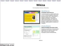 Sites similar to wikina.es