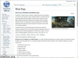 Sites similar to wikinoah.org