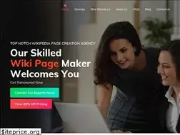 Sites similar to wikipagecreation.agency