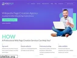 Sites similar to wikipagecreation.com