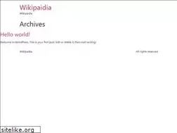 Sites similar to wikipaidia.com