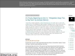 Sites similar to wikipedia-sucks-badly.blogspot.com