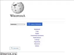 Sites similar to wikipedia.nl