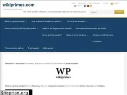 Sites similar to wikiprimes.com