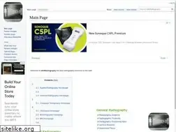 Sites similar to wikiradiography.net