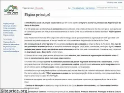 Sites similar to wikiriodoce.org