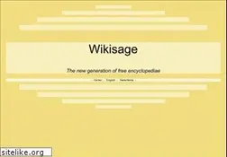 Sites similar to wikisage.org