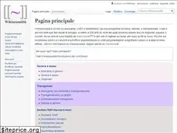 Sites similar to wikisessualita.org