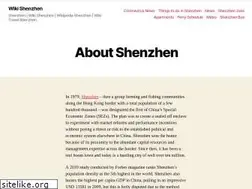 Sites similar to wikishenzhen.com