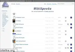 Sites similar to wikispooks.com