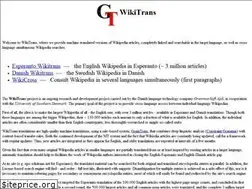 Sites similar to wikitrans.net