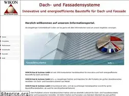 Sites similar to wikon-bausysteme.de