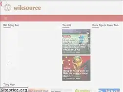 Sites similar to wiksource.org
