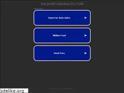Sites similar to wilburfordsales.com