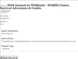 Sites similar to wildanimalsinwildlands.com