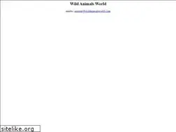 Sites similar to wildanimalsworld.com
