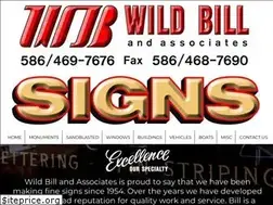 Sites similar to wildbillsigns.com