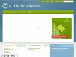 Sites similar to wildborderwatersheds.org