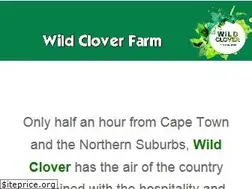 Sites similar to wildclover.co.za