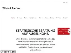 Sites similar to wilde.de