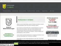 Sites similar to wildeck-hessen.de