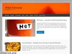 Sites similar to wildefermente.de