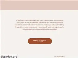 Sites similar to wildeflower.co.za