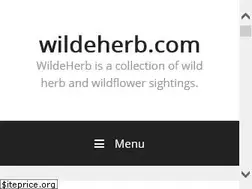 Sites similar to wildeherb.com