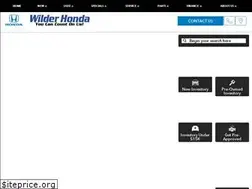 Sites similar to wilderhonda.com