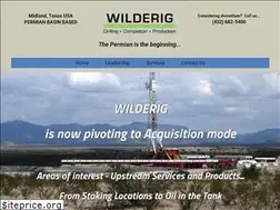 Sites similar to wilderig.com