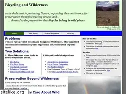 Sites similar to wildernessbicycling.org