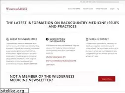 Sites similar to wildernessmedicinenewsletter.com