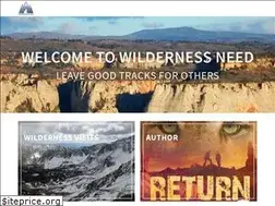 Sites similar to wildernessneed.org