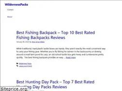 Sites similar to wildernesspacks.com