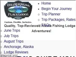 Sites similar to wildernessplacelodge.com