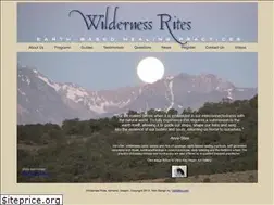 Sites similar to wildernessrites.com