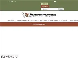 Sites similar to wildernessvolunteers.org