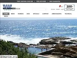 Sites similar to wildernesswear.com.au