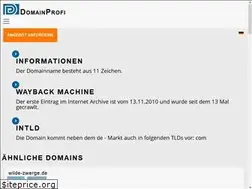 Sites similar to wildezwerge.de