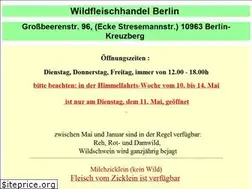 Sites similar to wildfleisch-berlin.de