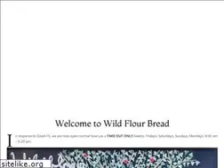 Sites similar to wildflourbread.com