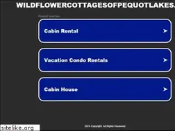 Sites similar to wildflowercottagesofpequotlakes.com