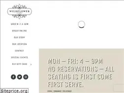 Sites similar to wildflowergourmetcafe.com