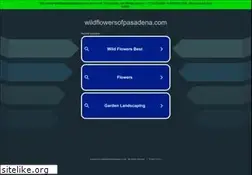 Sites similar to wildflowersofpasadena.com