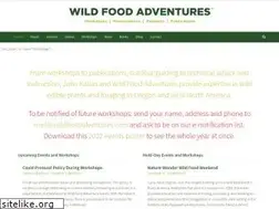 Sites similar to wildfoodadventures.com