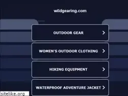 Sites similar to wildgearing.com