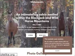 Sites similar to wildhorsecabin.com