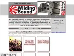Sites similar to wildingsound.co.uk