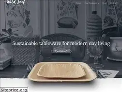 Sites similar to wildleaftableware.com